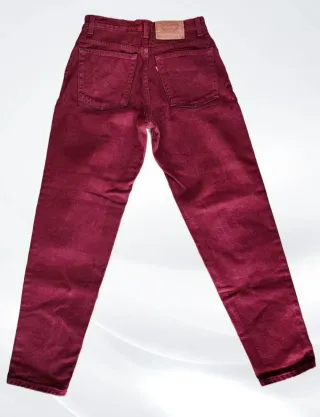 Levi's 550 Mujer Talla M Burdeos