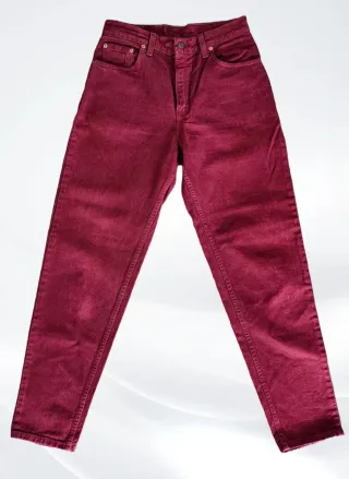 Levi's 550 Mujer Talla M Burdeos