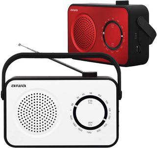 Aiwa Radio Sobremesa R-190BW Color Blanco y Negro