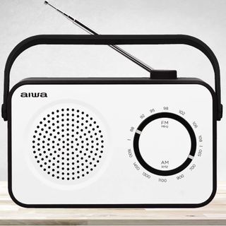 Aiwa Radio Sobremesa R-190BW Color Blanco y Negro