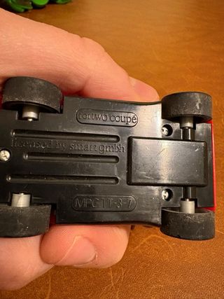 Modellino Auto Smart Rossa e Nera