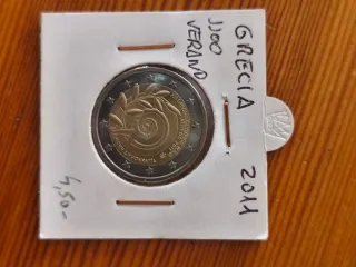 Lote 6 monedas 2 euros conmemorativas