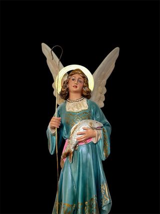 Figura Arcángel Rafael Antigua