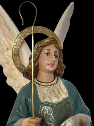 Figura Arcángel Rafael Antigua