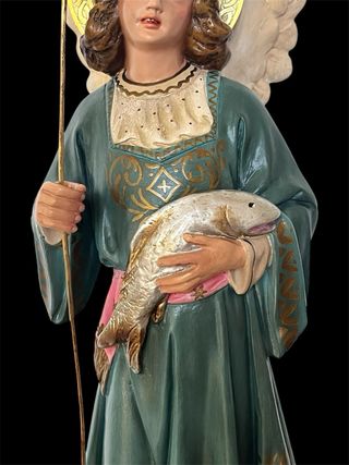 Figura Arcángel Rafael Antigua