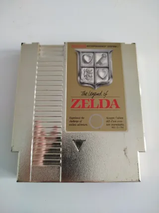 The Legend of Zelda NES Cartucho