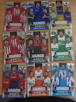 Lote 77 Cartas distintas Adrenalyn XL 25 26