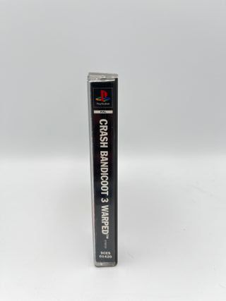 Crash Bandicoot 3 Warped gioco PS1 BLACK label PAL
