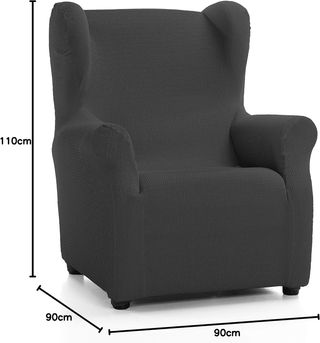 Martina Home Funda Sillón Túnez Orejero Antracita