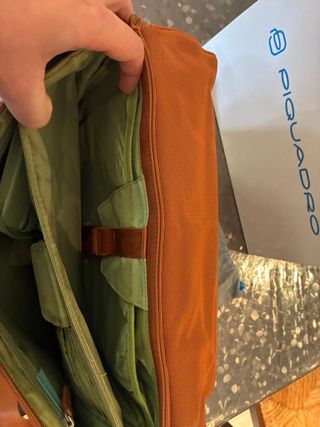 Borsa uomo Piquadro arancione