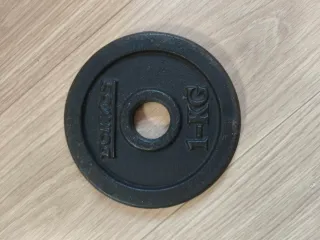 Discos de peso para gimnasio para barras de 28 mm