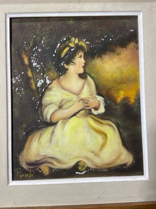 Cuadro Lienzo Firmado Rossello