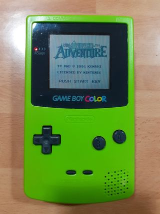 Game boy color nintendo