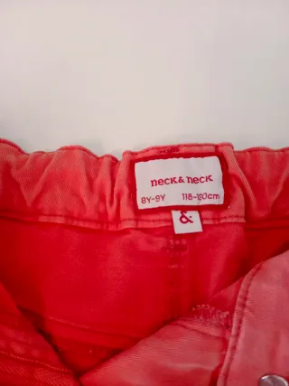 Lote 3 pantalones cortos niña