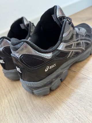 Asics Gel-Ny Gel Zapatillas Negras Plata