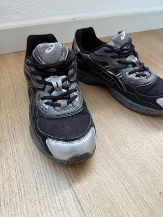 Asics Gel-Ny Gel Zapatillas Negras Plata