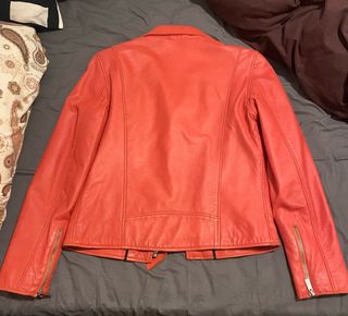 Chaquetas cuero 100% azul/rosa nuevas con etiqueta