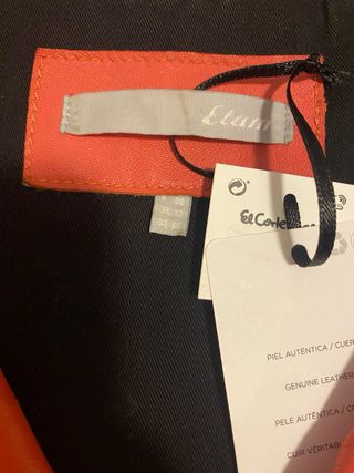 Chaquetas cuero 100% azul/rosa nuevas con etiqueta