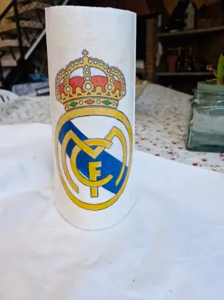 Teja Decorada Escudo Real Madrid con gancho