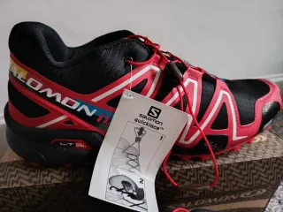 Zapatillas Salomon Speedcross 3 Negras/Rojas