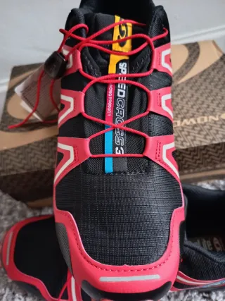 Zapatillas Salomon Speedcross 3 Negras/Rojas