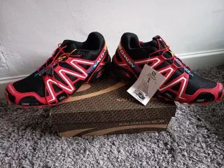 Zapatillas Salomon Speedcross 3 Negras/Rojas