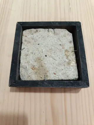 Azulejo antiguo enmarcado