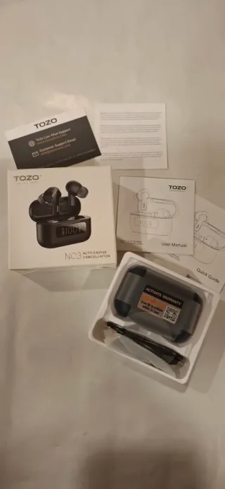 Auriculares TOZO NC3 Negros Nuevos