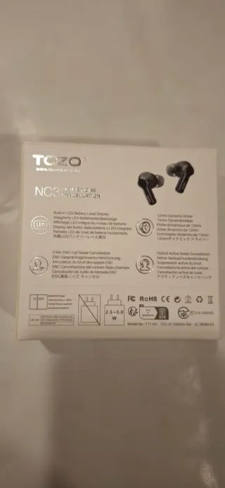 Auriculares TOZO NC3 Negros Nuevos