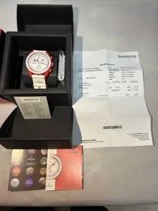 Swatch x Omega Mission to Mars