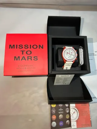 Swatch x Omega Mission to Mars
