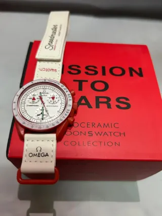 Swatch x Omega Mission to Mars
