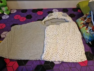 Saco capazo/silla bebé con estampado