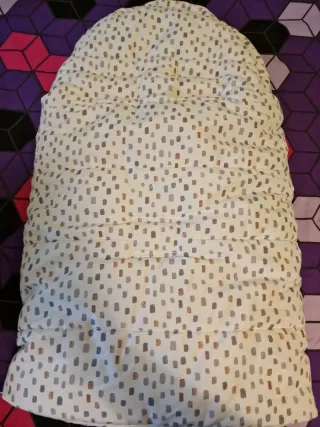 Saco capazo/silla bebé con estampado