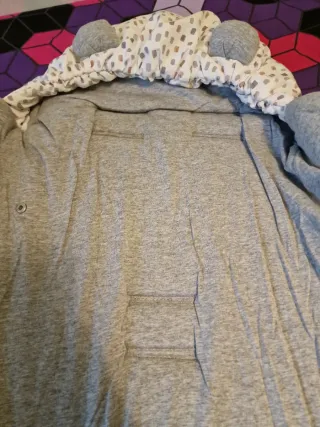 Saco capazo/silla bebé con estampado