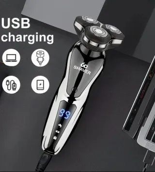 Máquina de afeitar eléctrica 3 en 1