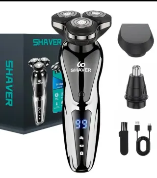 Máquina de afeitar eléctrica 3 en 1