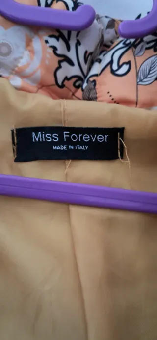 Abrigo Miss Forever Italia Multicolor
