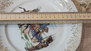 Plato porcelana Napoleón Limoges vintage