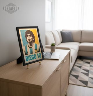 Quadretto DIEGO 10 Argentina 20x30 cm