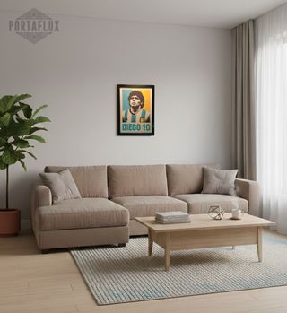 Quadretto DIEGO 10 Argentina 20x30 cm