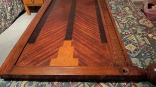 Cabecero y piecero de madera