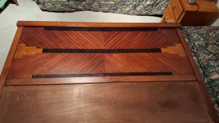 Cabecero y piecero de madera