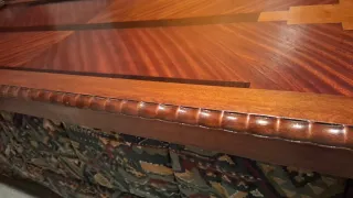 Cabecero y piecero de madera