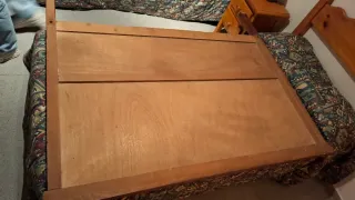 Cabecero y piecero de madera