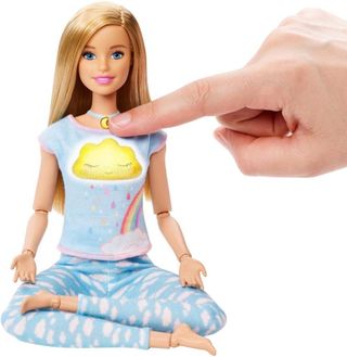 Barbie - Bienestar, Muñeca Rubia Meditando, con Ac