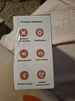 Aspirador Portátil 2 en 1 Coche Hogar