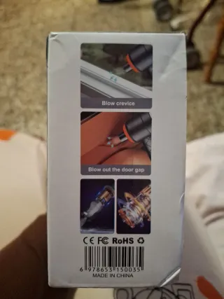 Aspirador Portátil 2 en 1 Coche Hogar