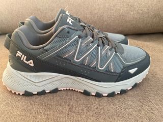 Zapatillas Fila Talla 41 Gris y Rosa