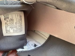 Zapatillas Fila Talla 41 Gris y Rosa